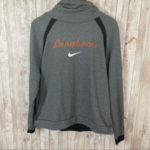 Women's‎ Nike Heathered Charcoal Texas Longhorns Performance Pullover Hoodie XL